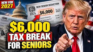 OBBBA Senior Bonus: How the New $6,000 Deduction Works