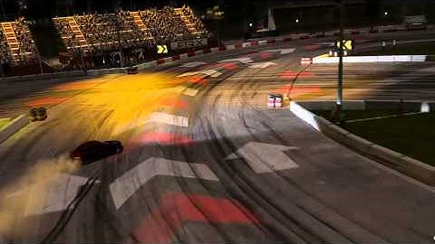 Мой первый и не очень удачный дрифт в игре NFS SHIFT 2.