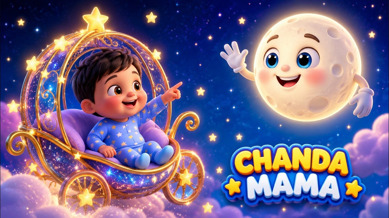 Chanda Mama Dur Ke | बच्चों की कविता चंदा मामा | Hindi Rhymes for Kids | Viral Bal Geet