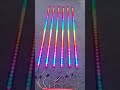 Voice activated music rhythm lights