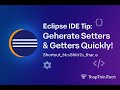 ⚡⌨️🖥️ SC)NO04 — How To Generate Setters & Getters Within Second | Eclipse IDE Tips 🚀 | ThopThiruTech