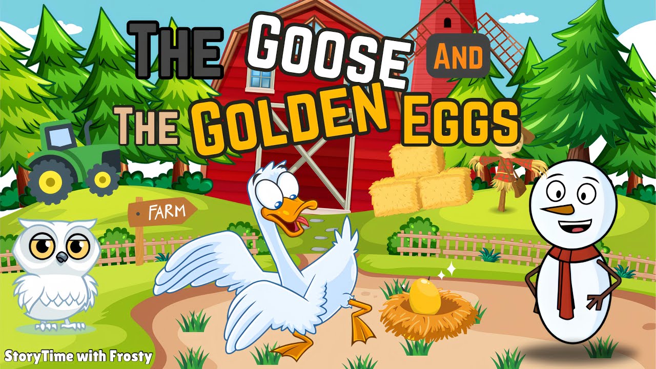 The Goose and the Golden Egg | Bedtime Stories for Kids in English ...