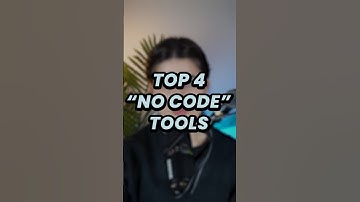 ✅ Top 4 No-Code Tools for Websites & Apps