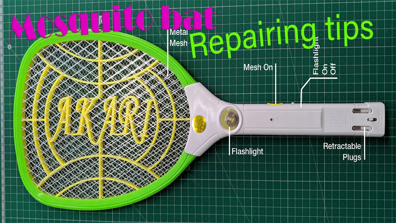Mosquito bat repairing tips - YouTube