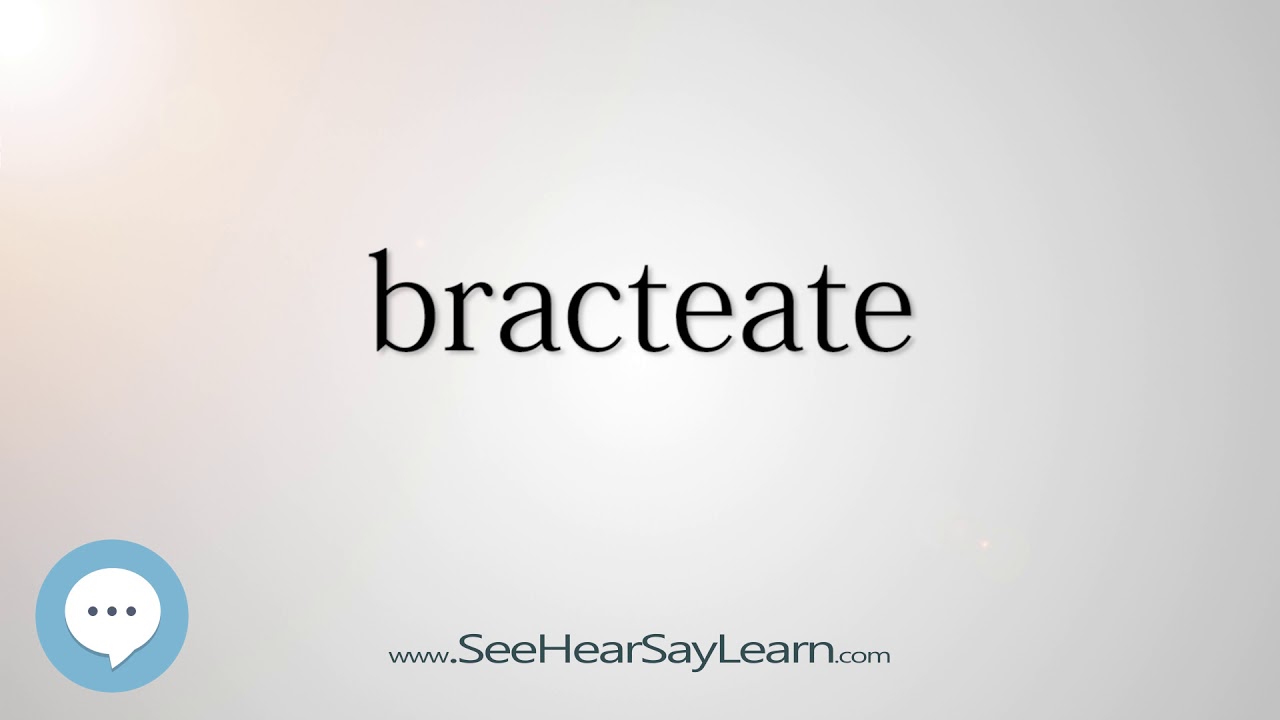 bracteate
