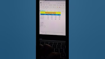 Did you know Paste Special and the TRANSPOSE function in excel