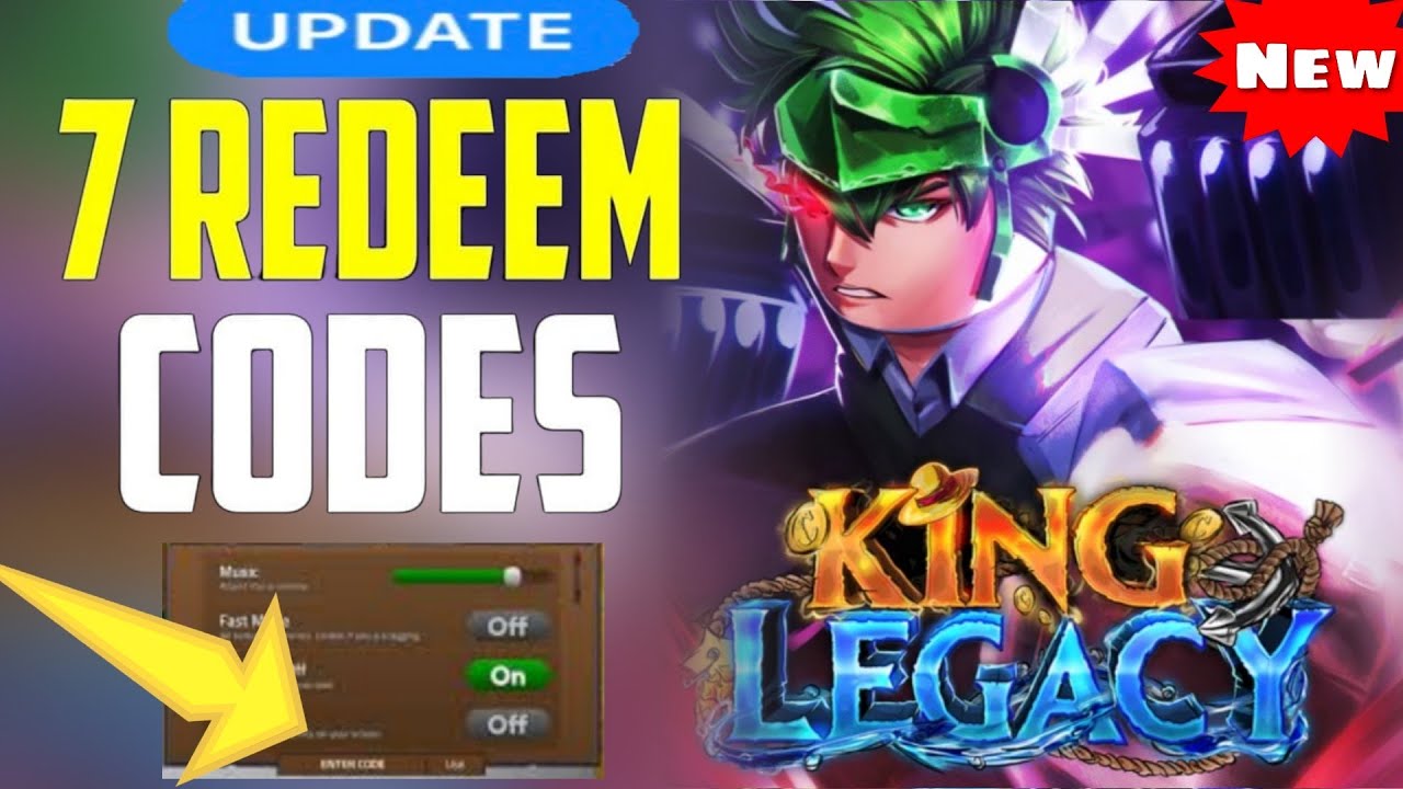 King Code Evolution 🔥🔥 NEW KING LEGACY CODES UPDATE ROBLOX 2024! KING LEGACY GAME CODE ...