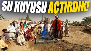 I Opened a WATER WELL in PAKISTAN with my Youtube income!