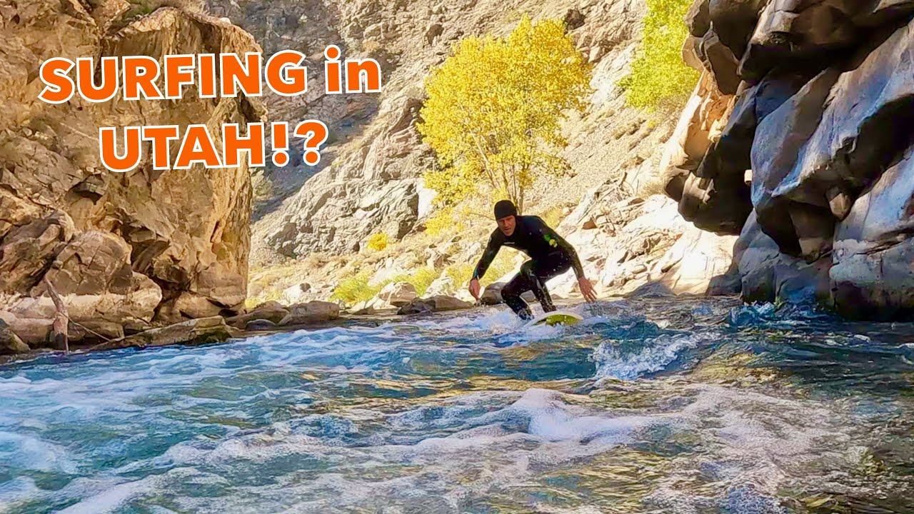 Surfing in UTAH!? YouTube