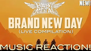 THAT WAS GREAT!!☀️👍🏾🦊BABYMETAL - BRAND NEW DAY(Live Compilation) | Music Reaction🔥