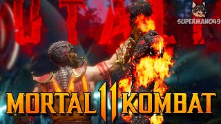 THE BEST SCORPION BRUTALITY COMBO FINISH!  Mortal Kombat 11: 'Scorpion' Gameplay