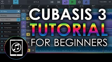 Cubasis 3 Tutorial for Beginners iPad and iPhone
