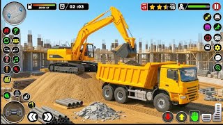 New Large City Road Construction Gameplay 🚧 - Android Gameplay screenshot 2