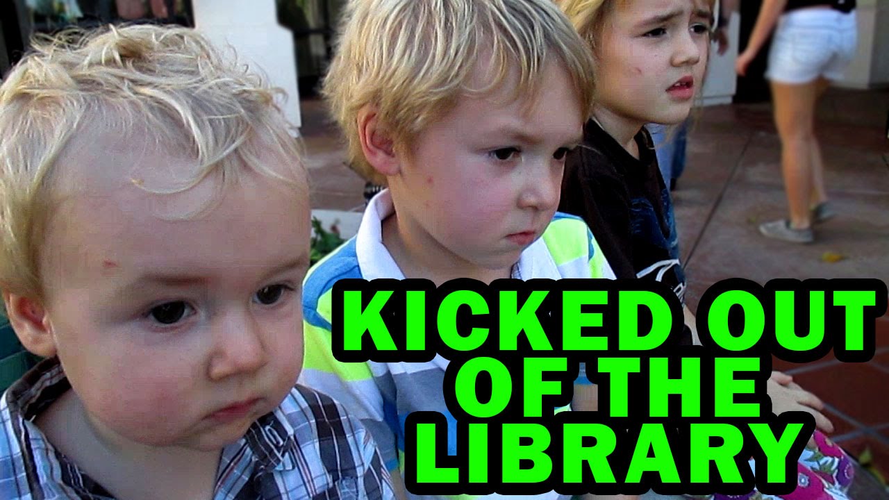 Kicked out of the Library YouTube