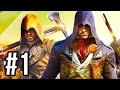 Assassin's Creed Unity Co-Op Gameplay #1 - THE GREAT MISTAKE!! (Mission 1 PS4/XB1 1080p HD)