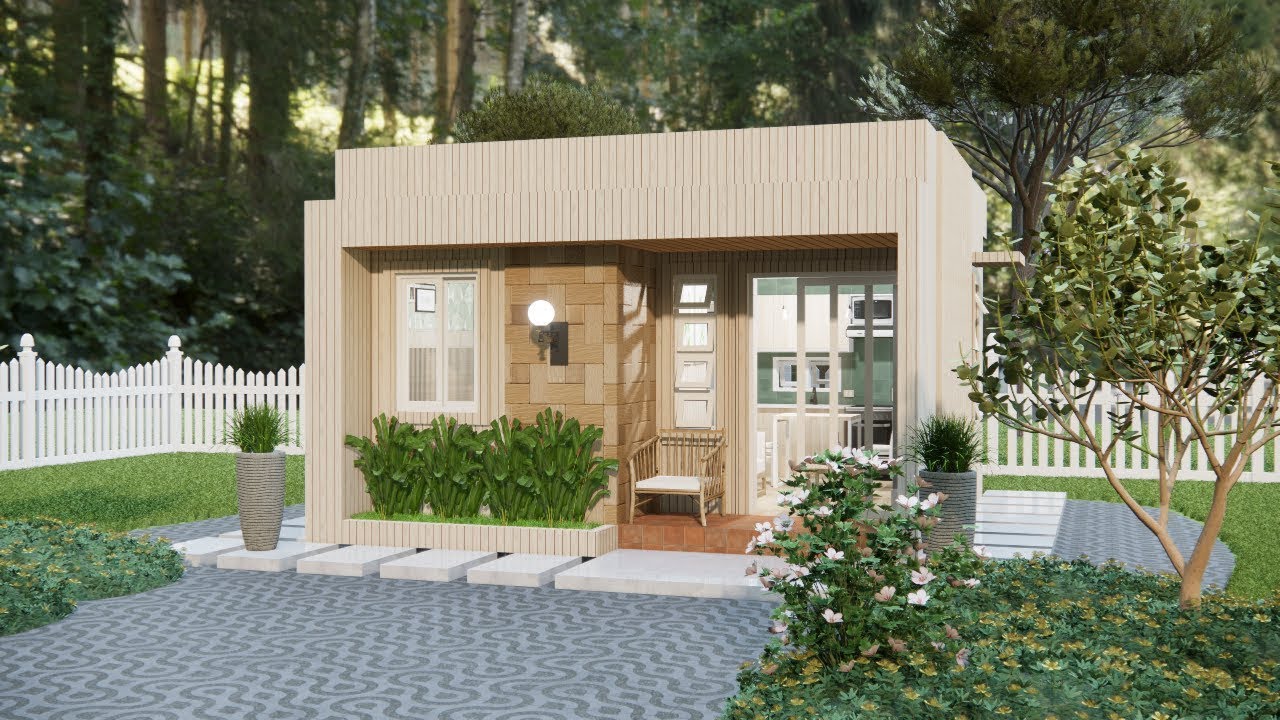 Stylish 13x13 ft Tiny House | Space-Saving Design & Cozy Living!