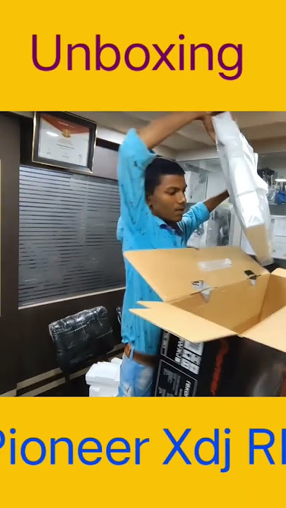 Pioneer xdj rr unboxing