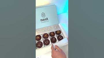 🚀🥳🚀 Relaunching the Chocolate Box by reducing the plastic. Available to order at nestcookies.com