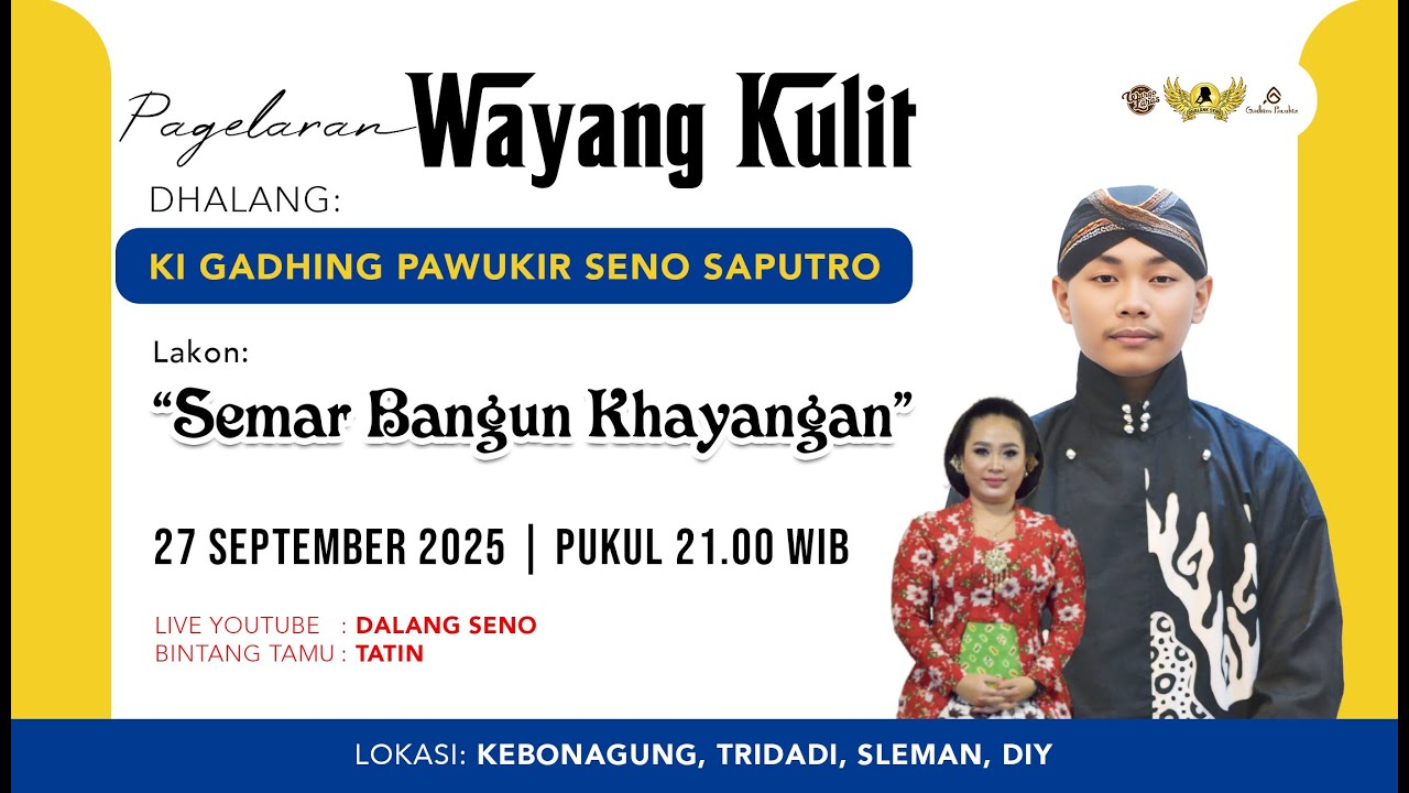 #LiveStreaming Wayangkulit Ki Gadhing Pawukir Seno Saputro - SEMAR mBANGUN KHAYANGAN
