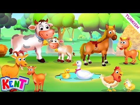 Hayvanları Yavrularıyla Eşleştirebilir misiniz? 🐥🐮 | Eğlenceli öğrenme videoları | Sevimli Fil Kent