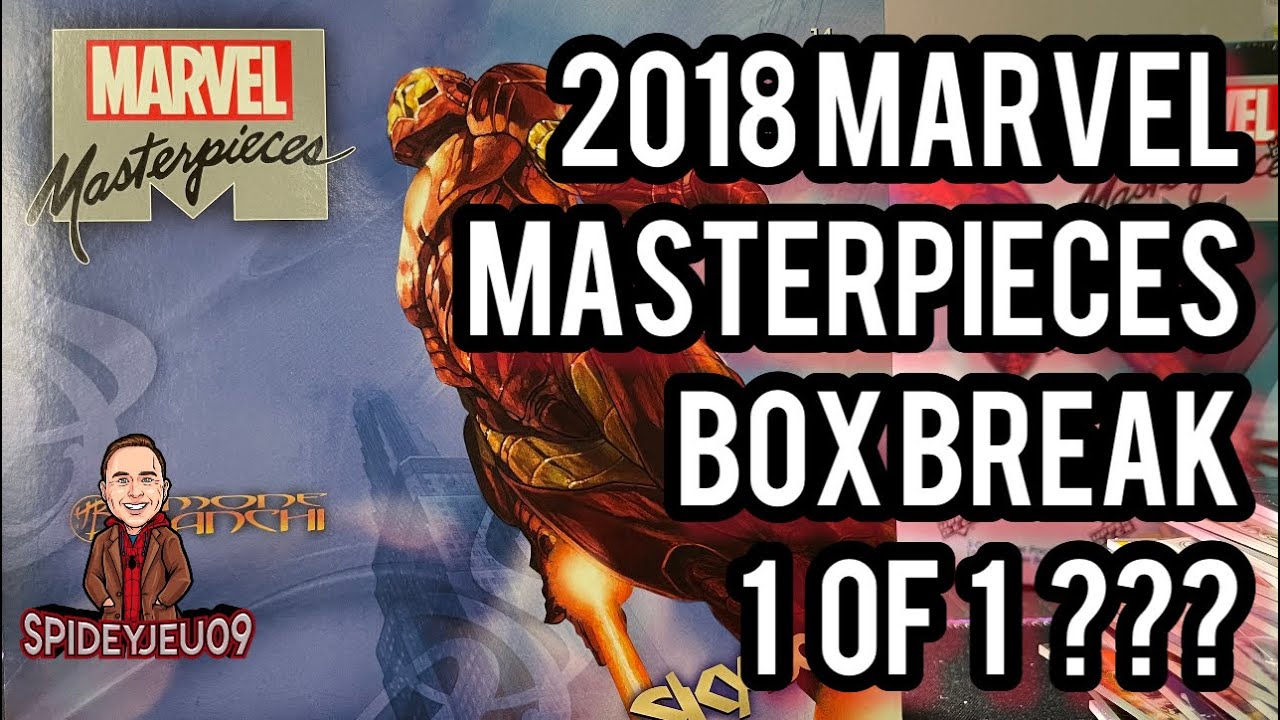 📦 BOX BREAK | 2018 MARVEL MASTERPIECES