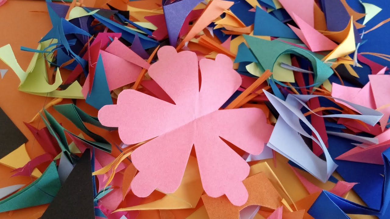 Paper Blooms in Minutes: Easy DIY Paper Flower Tutorial - YouTube