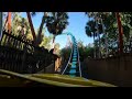 Pov  roller coaster kumba bushgardens tampa  2024  front