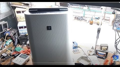 Máy lọc không khí SHARP KC-L50-W bật lên đèn rồi tắt.Ai muốn biết lỗi ở đâu hãy xem nhé!