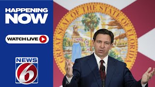 WATCH LIVE: Gov. Ron DeSantis to hold news conference in The Villages