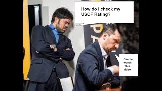 How to check your USCF Rating online