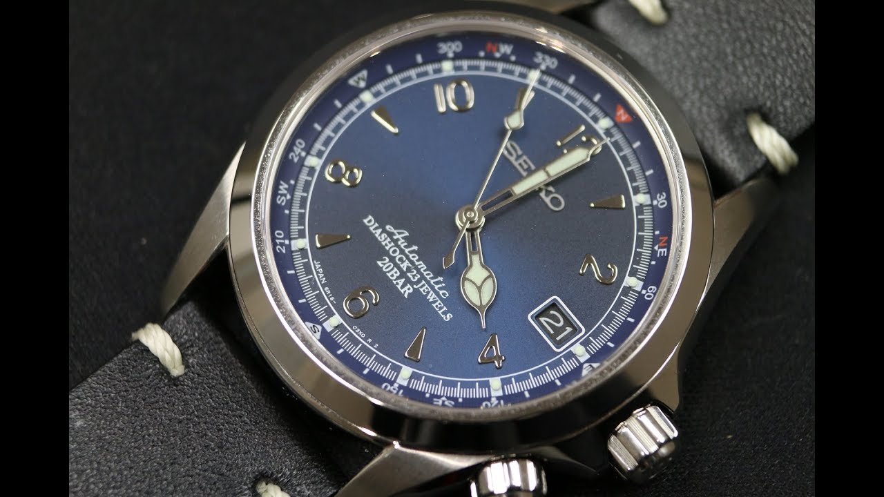 Seiko Blue Alpinist 2019 US Limited Edition (SPB089) Review - YouTube