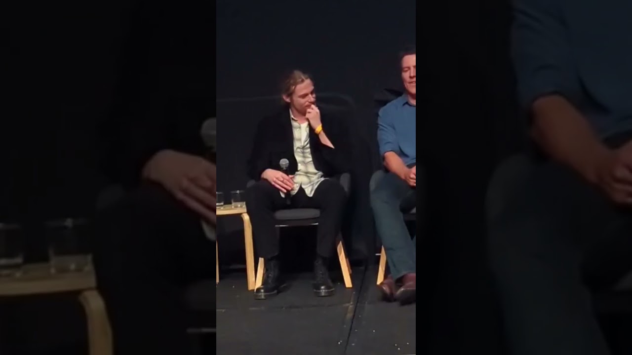 Sam Reid at The Newsreader Season 3 Premiere (Video from 