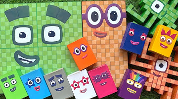 Looking for Numberblocks NEW 854 Puzzle Tetris Shape ASMR  | Numberblocks Satisfying Video