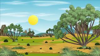 Desert scenery 4k background video for cartoon animation - background video loop 3 screenshot 2