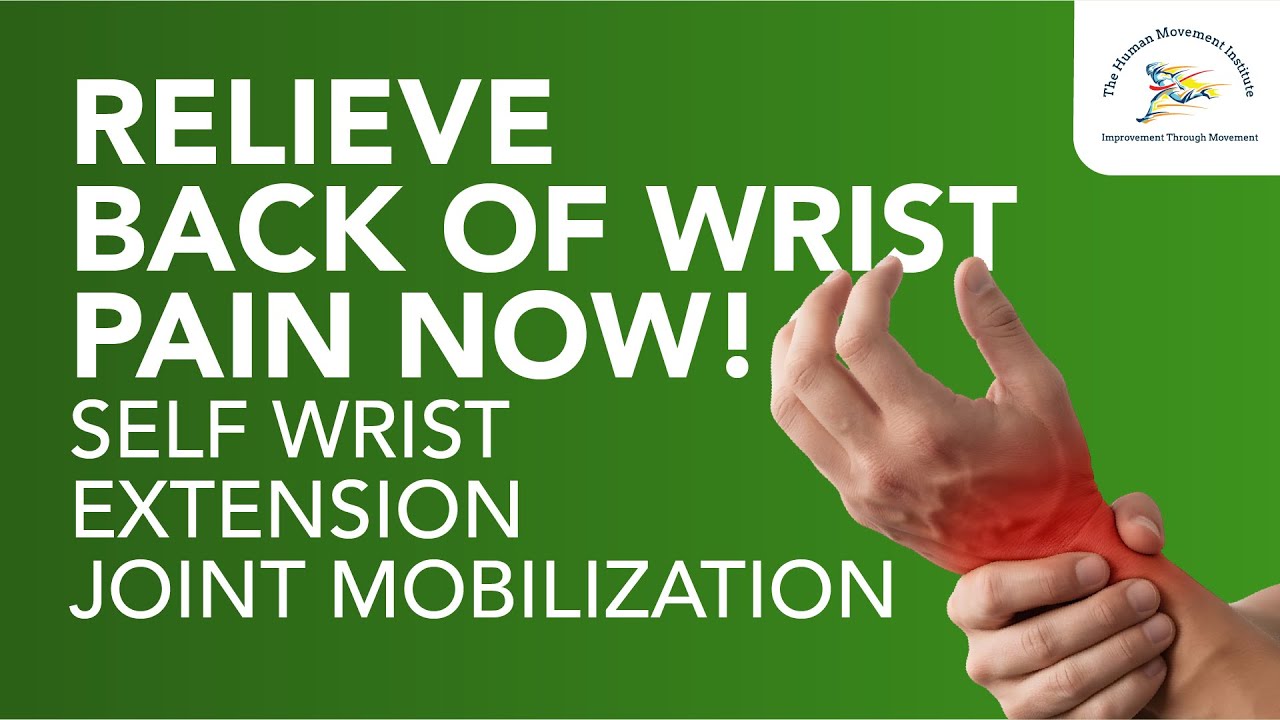 Избавьтесь от боли в запястье прямо сейчас | Самостоятельная мобилизация лучезапястного сустава