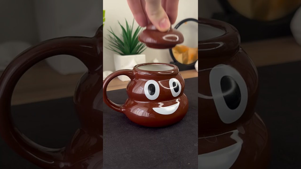 🔔 Poop Emoji Funny Mug - Product Link in Bio ( # 2059 ) ‪@MaviGadgets‬