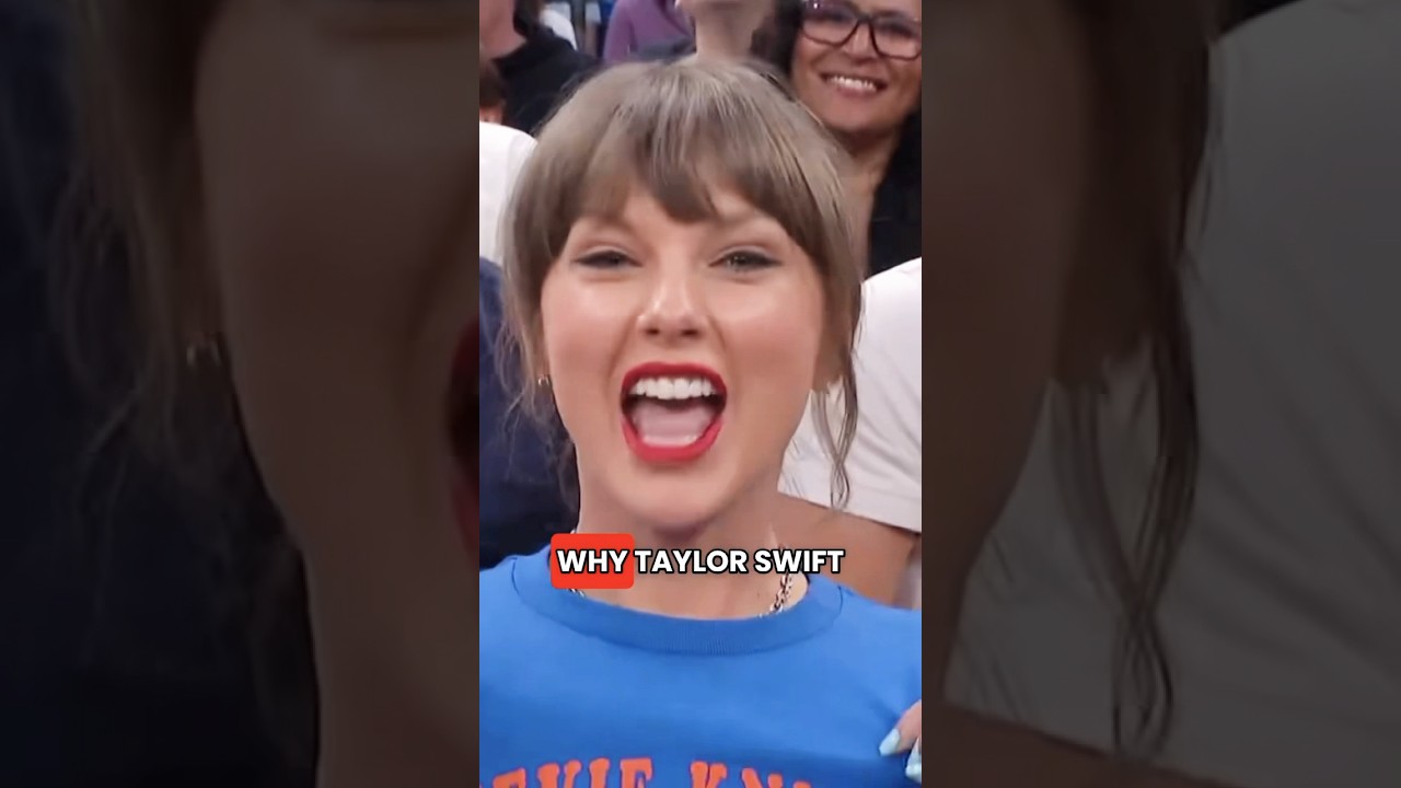 Taylor Swift was the biggest Knicks fan in game 4! #shorts #knicks #taylorswift