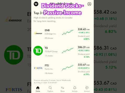Thumbnail for Top 3 Canadian Dividend Stocks to invest in 2026 🇨🇦💰