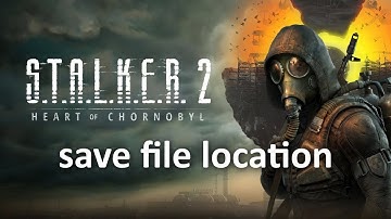 Stalker 2 save file location