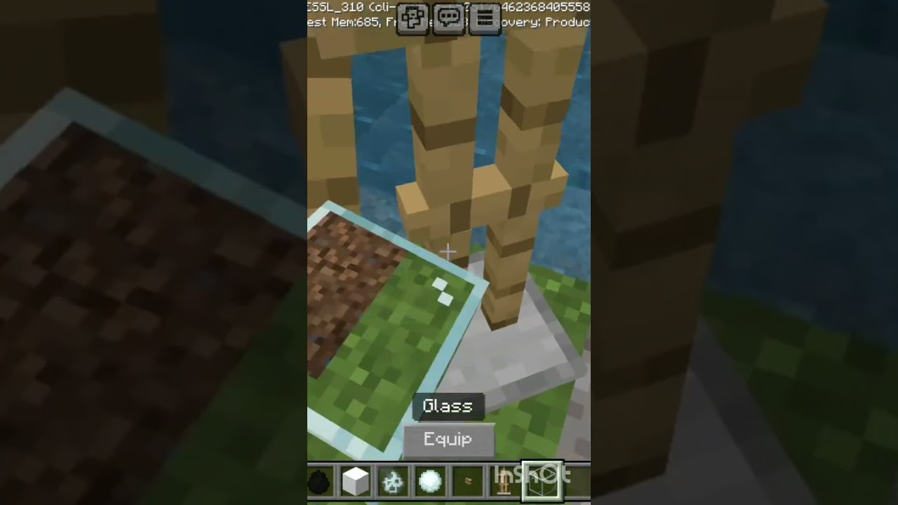 Clear Water in Mincraft 