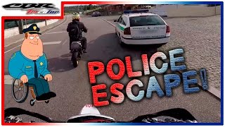 The most EPIC and SLOWEST POLICE ESCAPE (Cops vs Bikes getaway)