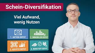 Das verstehen viele Anleger bei Diversifikation falsch