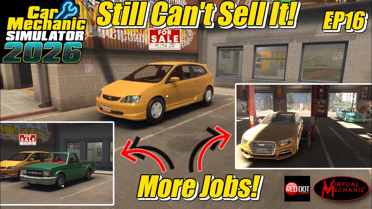Car Mechanic Simulator 2026 Demo: EP16 Still Can't Sell It! (modded)