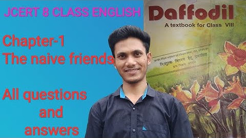 Jcert 8 class English chapter-1 questions and answers.....