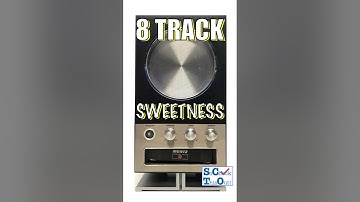 8 Track SWEETNESS!  RARE Muntz H-7200 8 track tape player DEMO & REPAIR w/ Tuner input Made in Japan