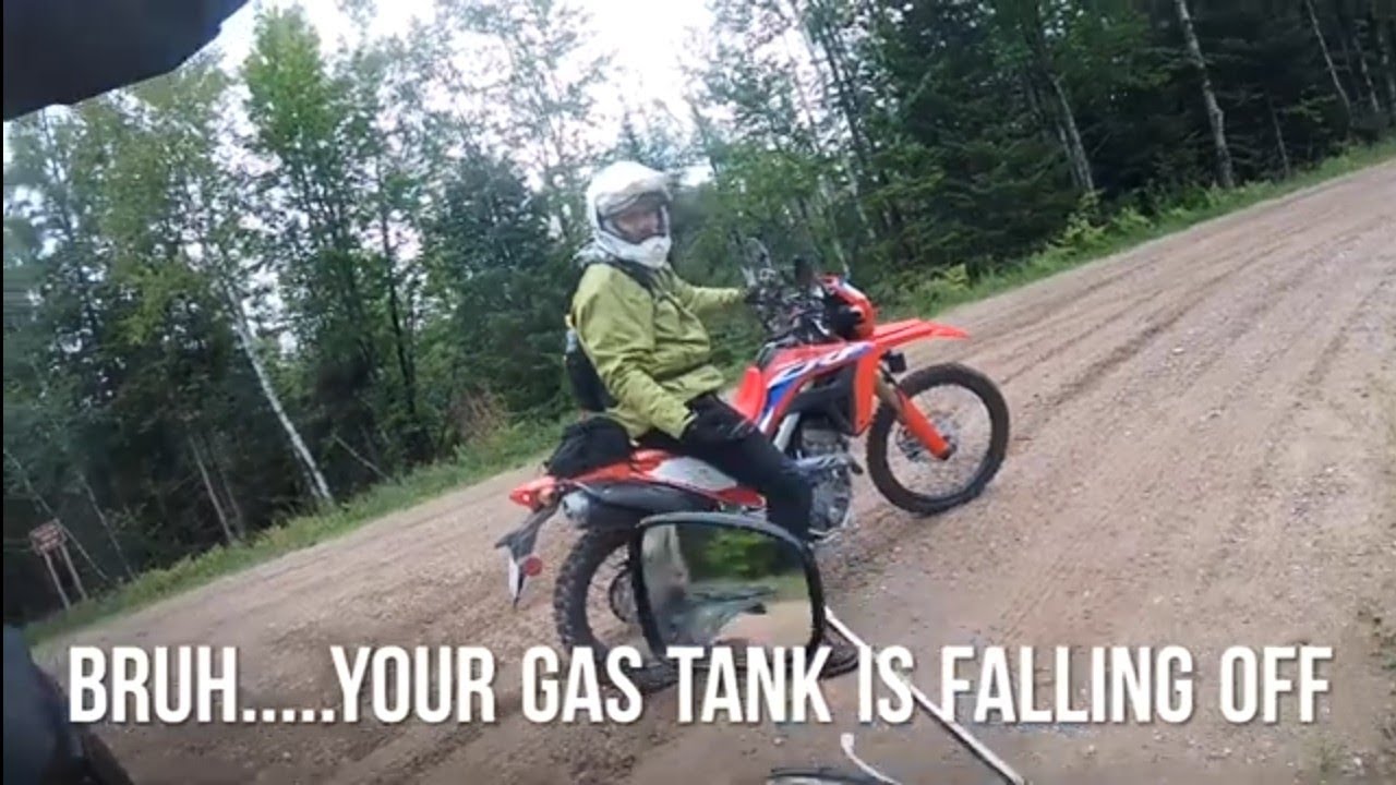 Coleman CT-200E-UX Minibike, Honda CRF 300 Dual Sport, Yamaha 700 Quad trail riding in the U.P.