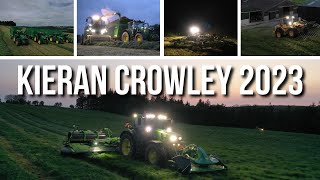 Kieran Crowley Agri SILAGE 2023 right beside Dunworley Bay #wildatlanticway ~ NEW 50FT RAKE & 6250R