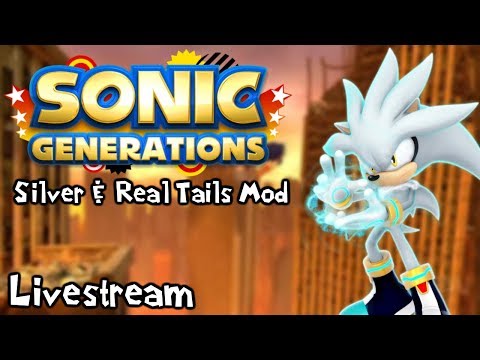 Sonic Generations Mods | Silver & Real Tails (Real Silver) - Sonic Generations Mods | Silver & Real Tails (Real Silver)