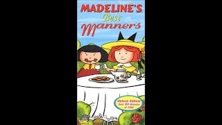 Opening to Madeline's Best Manners VHS (2002)