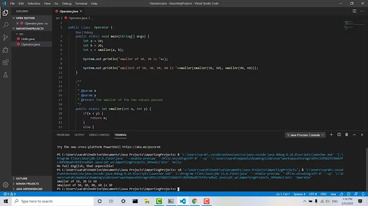 Importing Projects into VS Code